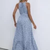 Boho mekko valkoinen